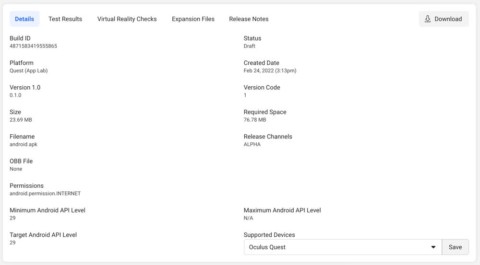 Vr Oculus Code Building and publishing a VR Unity game for Oculus with Codemagic ...