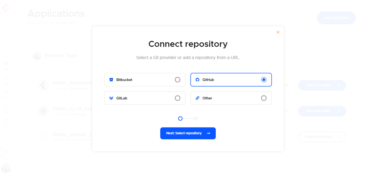 Connect to GitHub