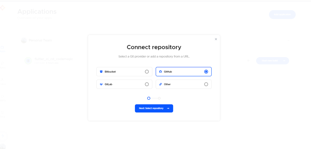 Connect repository