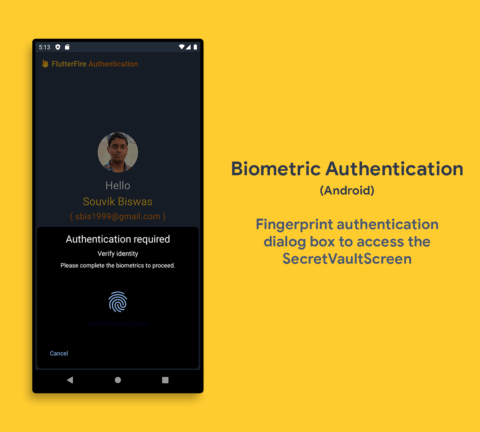 Fingerprint Authentication (Android)