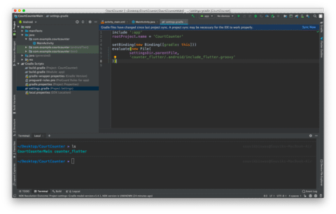How to add Flutter modules to native Android project and test it on ...