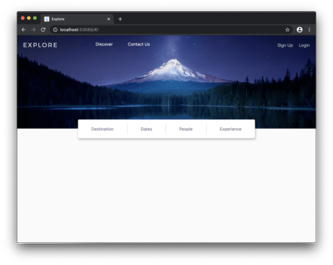 Flutter responsive web app