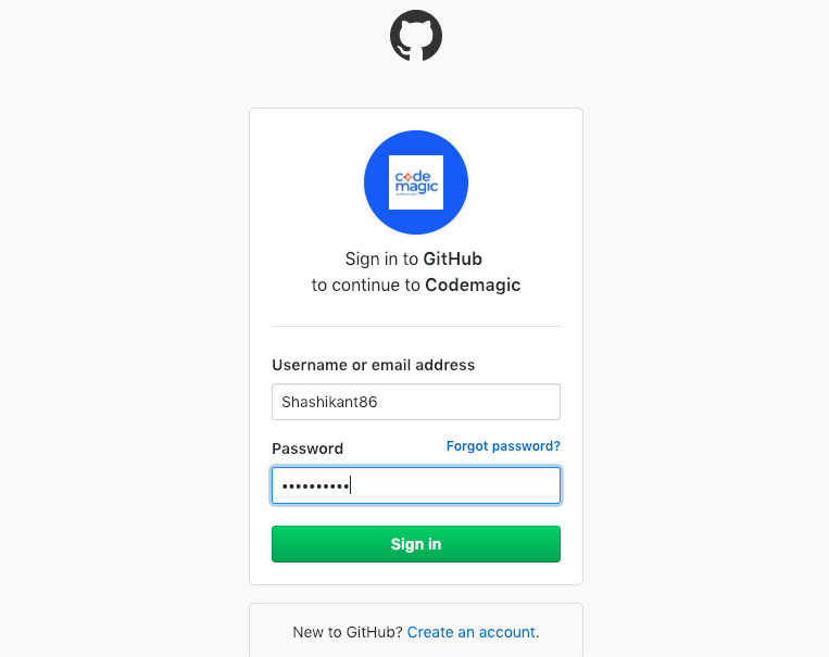 login to github android studio