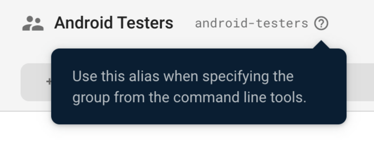 Alias for groups