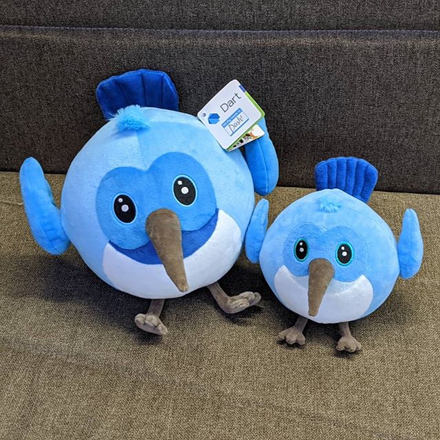 Dash mascots