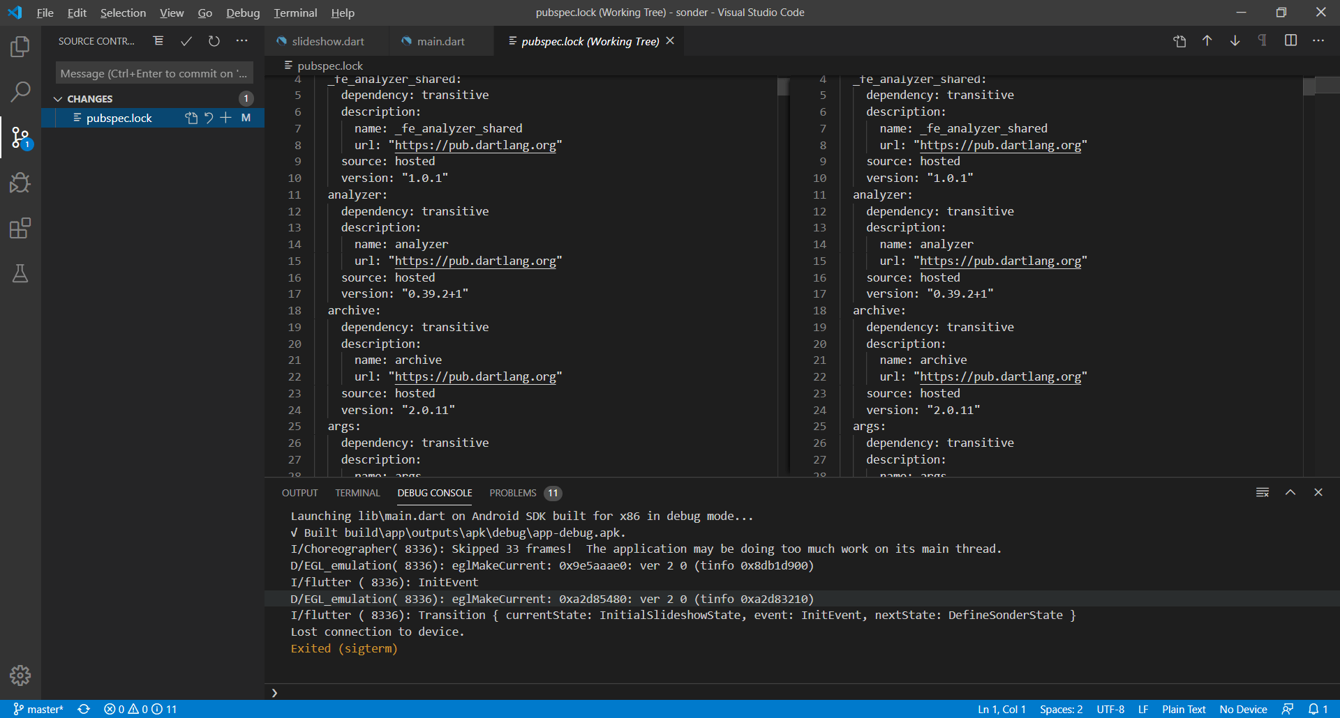 visual studio code for android