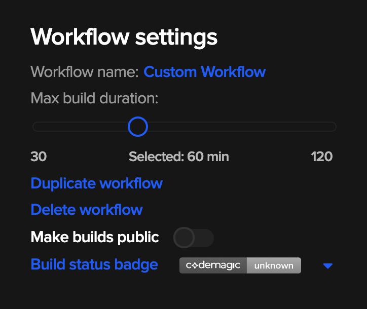 Duplicating workflows