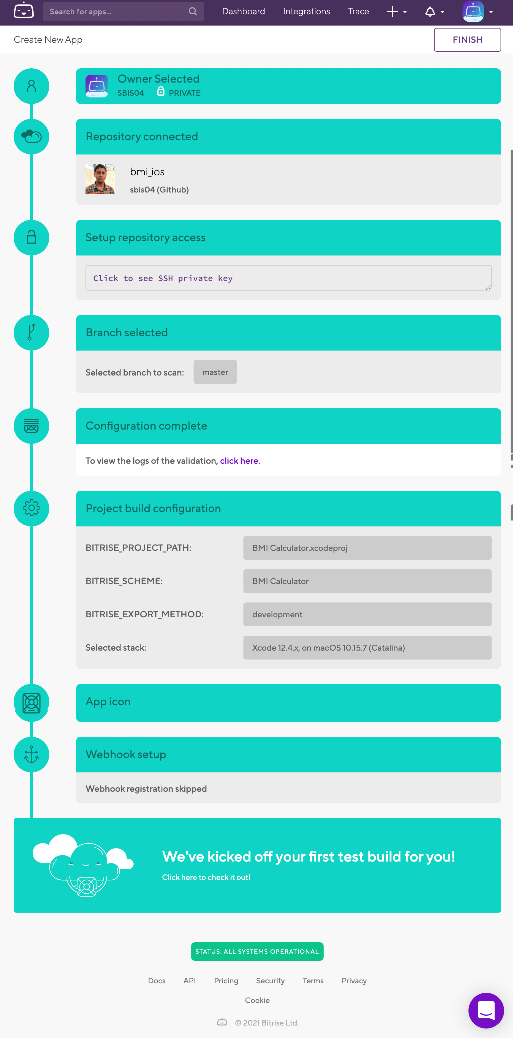 Bitrise onboarding