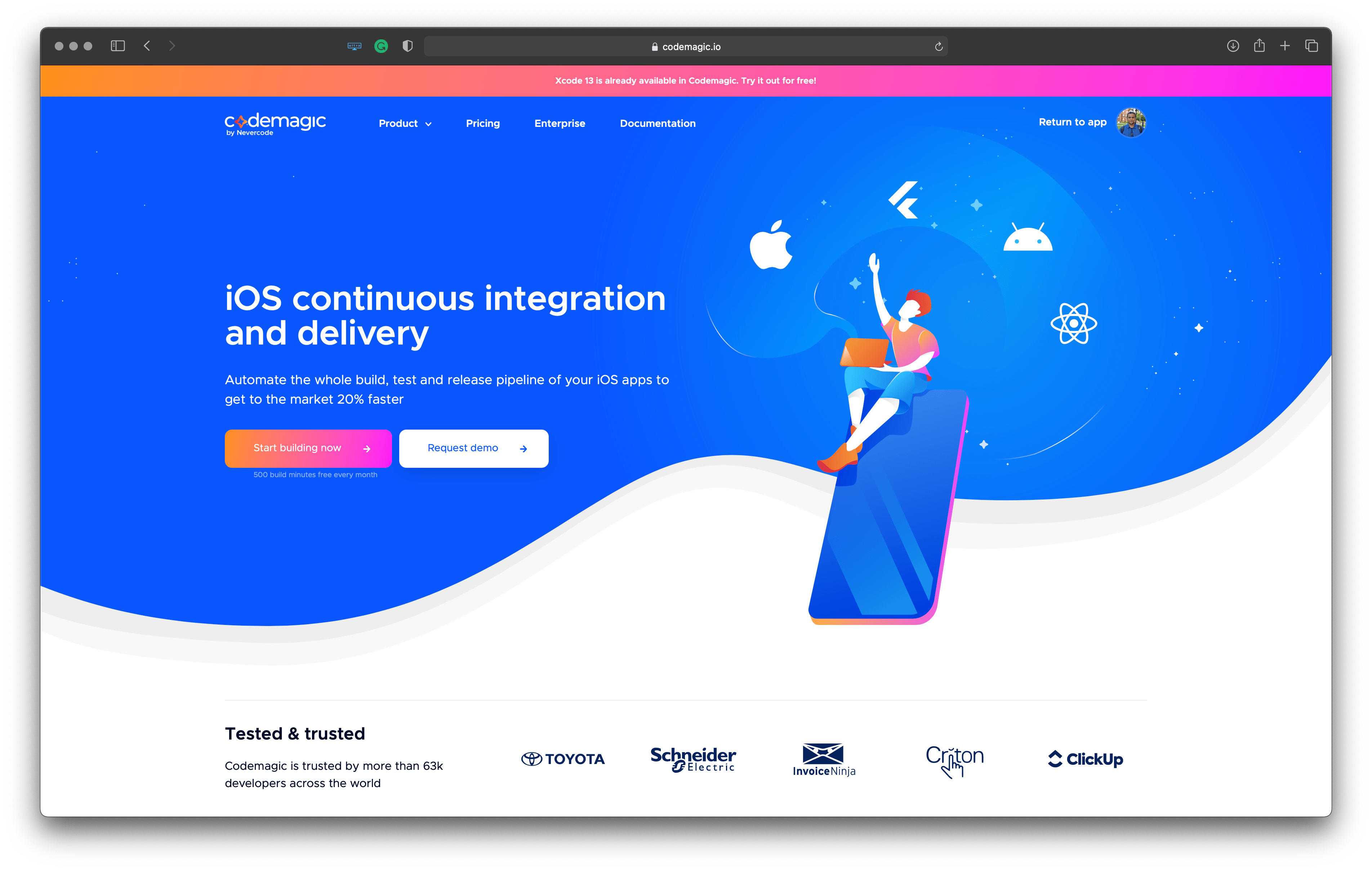 Best tools for Apple platforms developers: Codemagic Best tools for iOS developers: Codemagic – to automate the whole build, test and release pipeline of your iOS apps