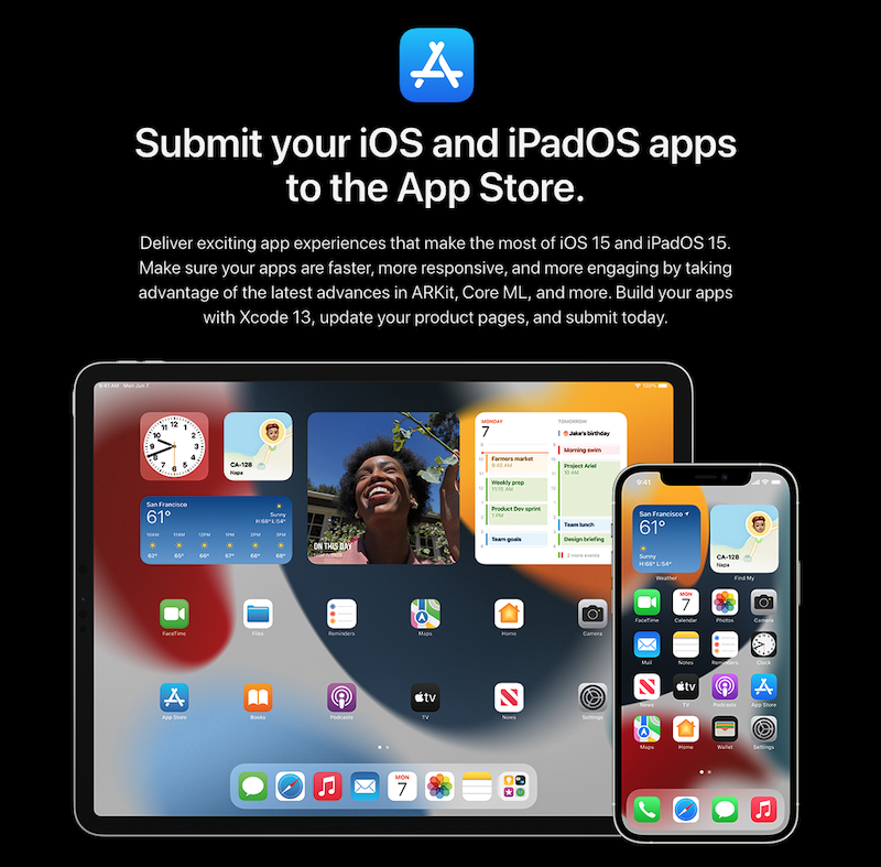 Apple only allows submissions to App Store with Xcode 13+