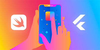 Swift vs Flutter - A side by side comparison for iOS development [Infographic]