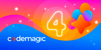 Codemagic turns 4 🥳