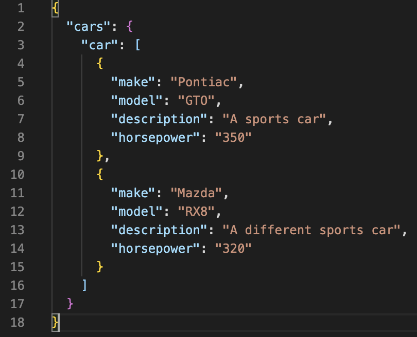 JSON Sample