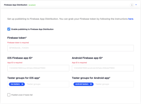 FlutterアプリをFirebase App Distributionに公開 | Codemagic Blog